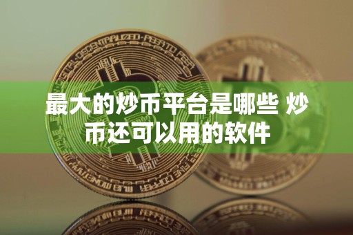 最大的炒币平台是哪些 炒币还可以用的软件