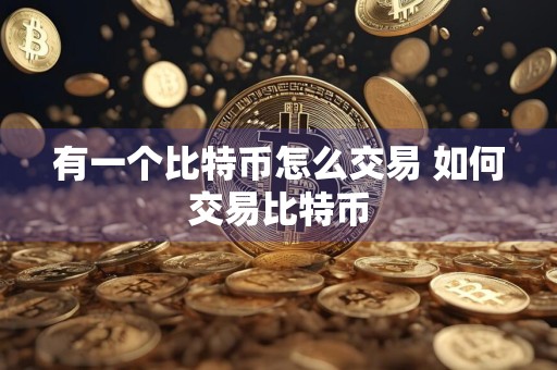 有一个比特币怎么交易 如何交易比特币