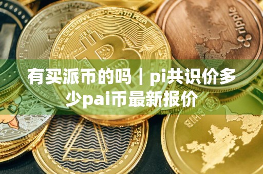 有买派币的吗|pi共识价多少pai币最新报价