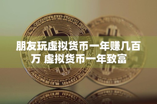 朋友玩虚拟货币一年赚几百万 虚拟货币一年致富