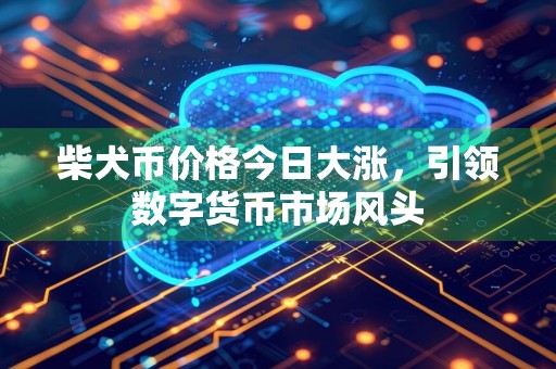 柴犬币价格今日大涨，引领数字货币市场风头