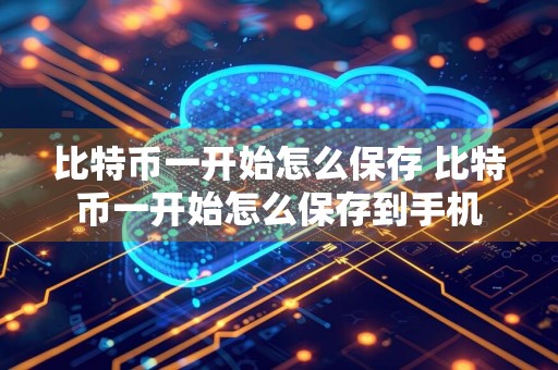 比特币一开始怎么保存 比特币一开始怎么保存到手机