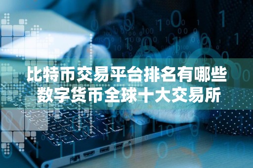 比特币交易平台排名有哪些 数字货币全球十大交易所不会被清