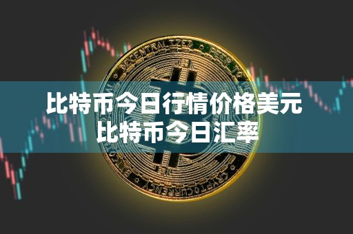 比特币今日行情价格美元 比特币今日汇率
