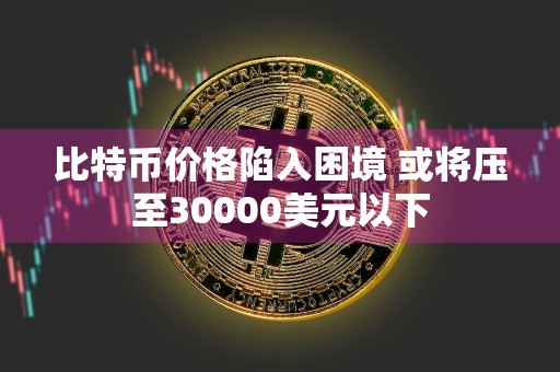 比特币价格陷入困境 或将压至30000美元以下