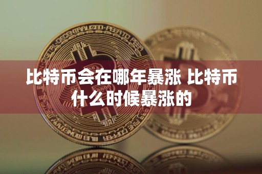 比特币会在哪年暴涨 比特币什么时候暴涨的