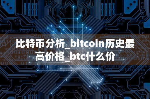 比特币分析_bitcoin历史最高价格_btc什么价