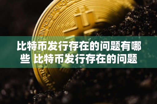 比特币发行存在的问题有哪些 比特币发行存在的问题有哪些呢