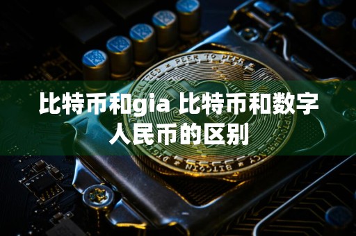 比特币和gia 比特币和数字人民币的区别
