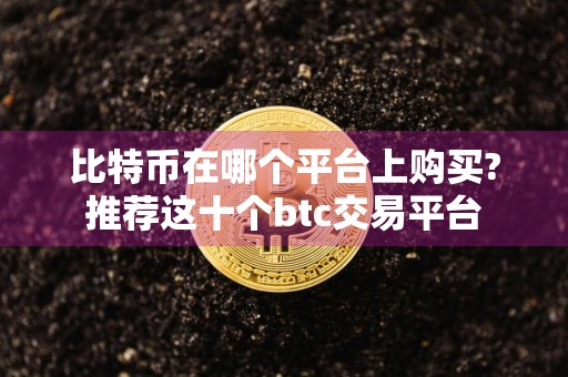 比特币在哪个平台上购买?推荐这十个btc交易平台