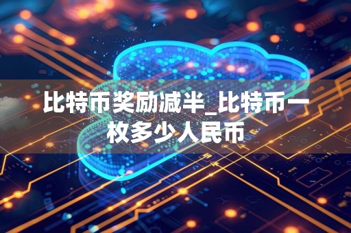 比特币奖励减半_比特币一枚多少人民币