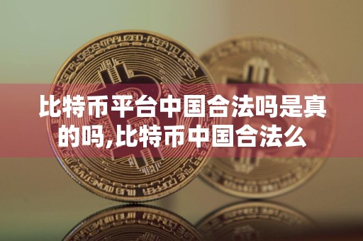 比特币平台中国合法吗是真的吗,比特币中国合法么