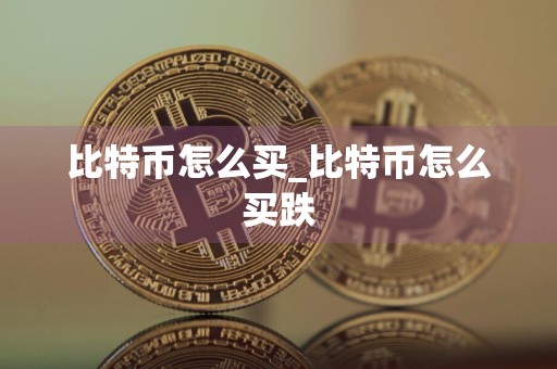 比特币怎么买_比特币怎么买跌