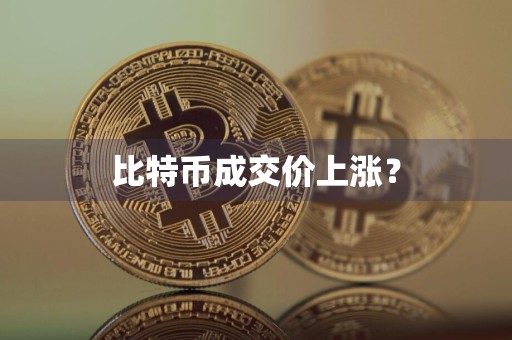 比特币成交价上涨？