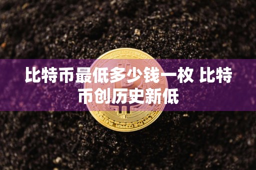 比特币最低多少钱一枚 比特币创历史新低