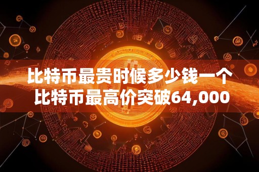 比特币最贵时候多少钱一个 比特币最高价突破64,000美元