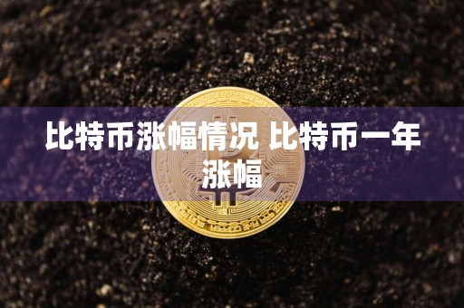 比特币涨幅情况 比特币一年涨幅
