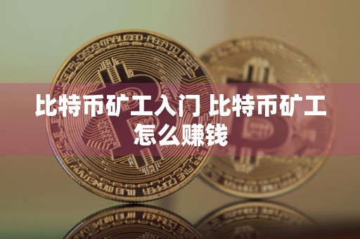 比特币矿工入门 比特币矿工怎么赚钱