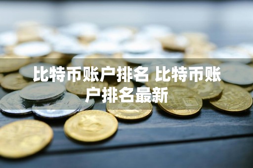 比特币账户排名 比特币账户排名最新