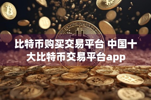 比特币购买交易平台 中国十大比特币交易平台app