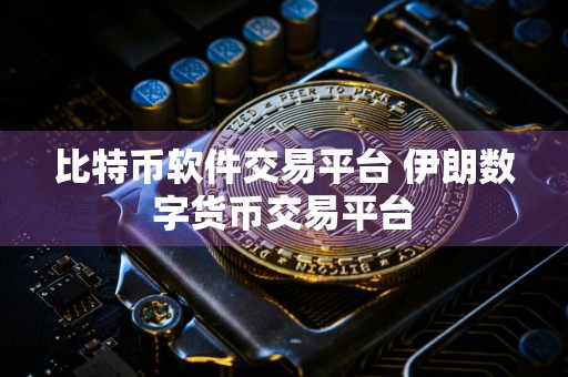 比特币软件交易平台 伊朗数字货币交易平台