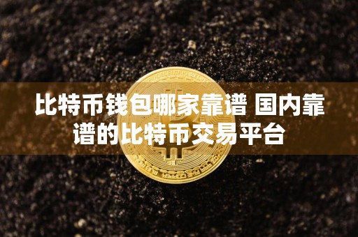 比特币钱包哪家靠谱 国内靠谱的比特币交易平台