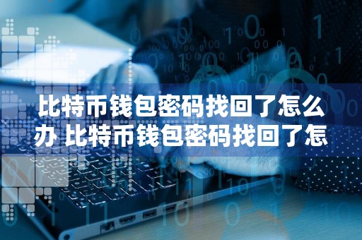 比特币钱包密码找回了怎么办 比特币钱包密码找回了怎么办理