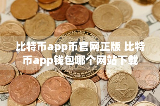 比特币app币官网正版 比特币app钱包哪个网站下载