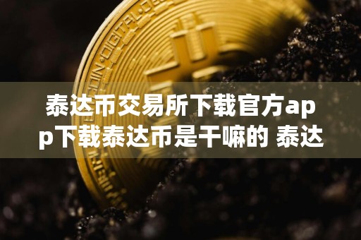 泰达币交易所下载官方app下载泰达币是干嘛的 泰达币交易所app什么地方下载
