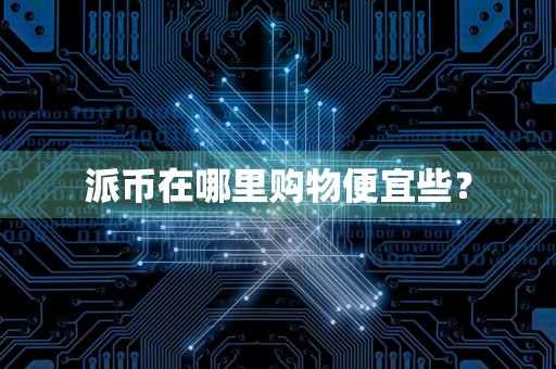 派币在哪里购物便宜些？