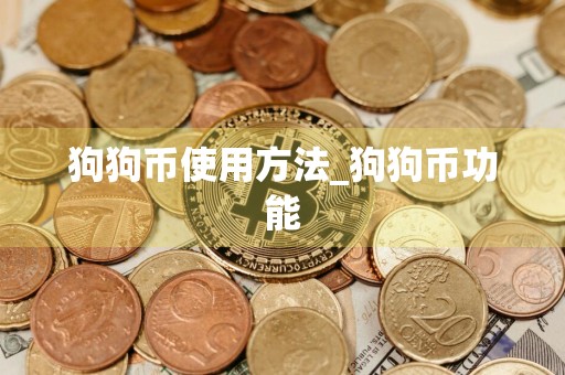 狗狗币使用方法_狗狗币功能