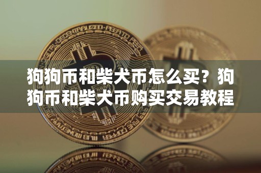 狗狗币和柴犬币怎么买?狗狗币和柴犬币购买交易教程