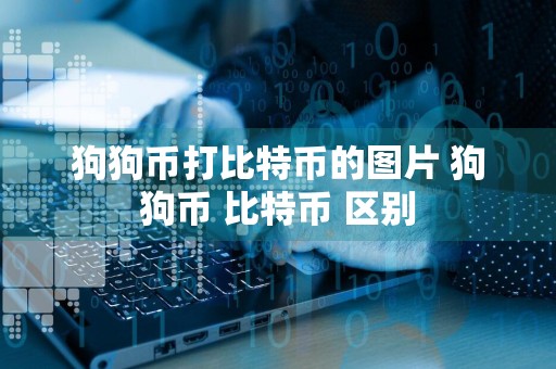 狗狗币打比特币的图片 狗狗币 比特币 区别