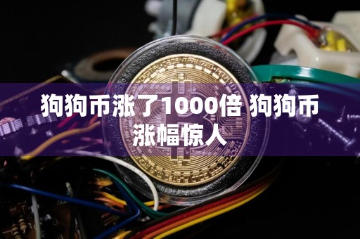 狗狗币涨了1000倍 狗狗币涨幅惊人