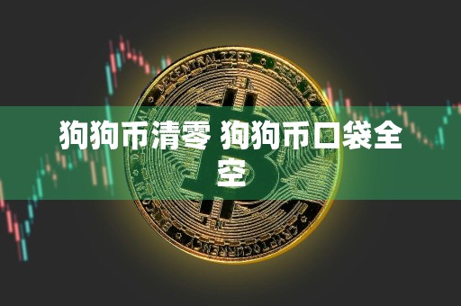 狗狗币清零 狗狗币口袋全空