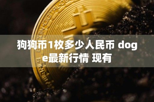 狗狗币1枚多少人民币 doge最新行情 现有