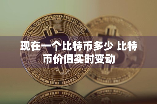 现在一个比特币多少 比特币价值实时变动