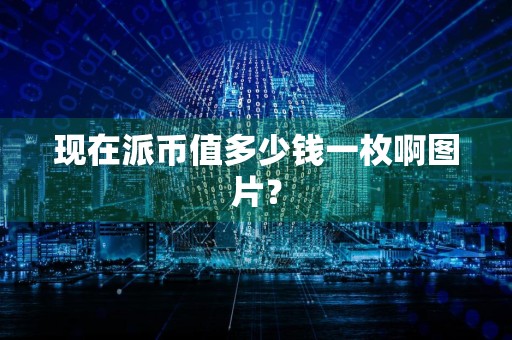 现在派币值多少钱一枚啊图片?