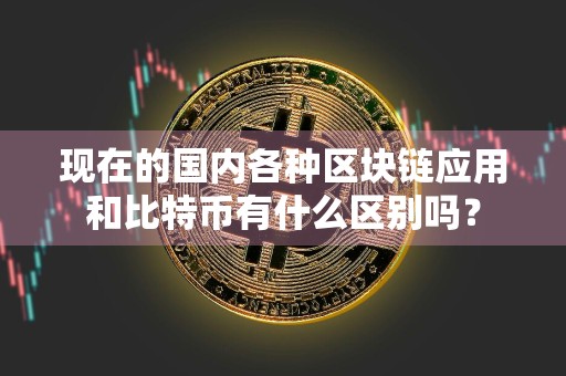 现在的国内各种区块链应用和比特币有什么区别吗？