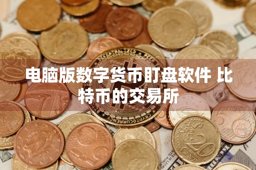 电脑版数字货币盯盘软件 比特币的交易所