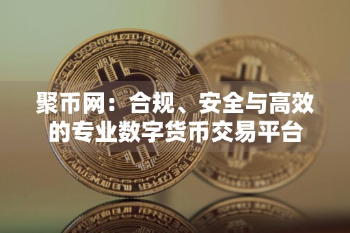 聚币网:合规、安全与高效的专业数字货币交易平台