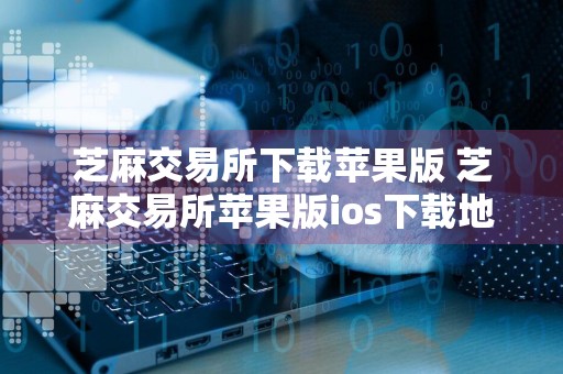 芝麻交易所下载苹果版 芝麻交易所苹果版ios下载地址