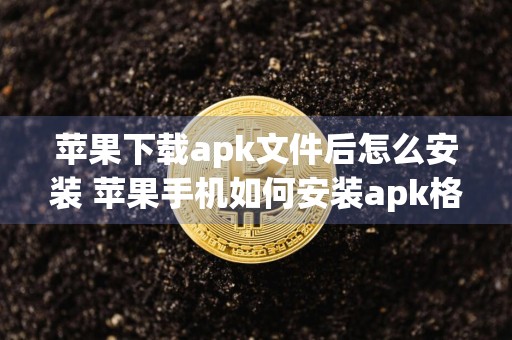 苹果下载apk文件后怎么安装 苹果手机如何安装apk格式的软件
