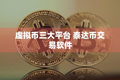 虚拟币三大平台 泰达币交易软件