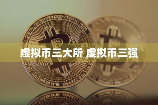 虚拟币三大所 虚拟币三强