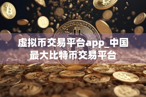 虚拟币交易平台app_中国最大比特币交易平台
