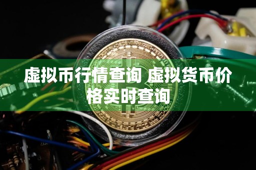 虚拟币行情查询 虚拟货币价格实时查询