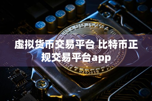虚拟货币交易平台 比特币正规交易平台app