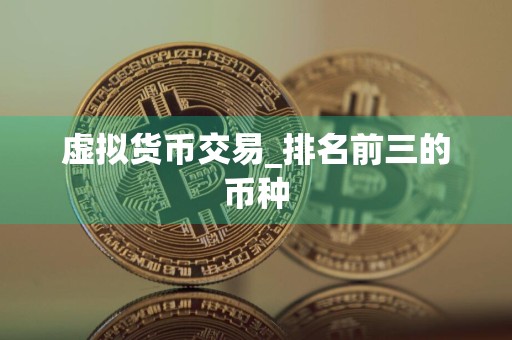 虚拟货币交易_排名前三的币种