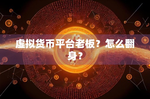 虚拟货币平台老板？怎么翻身？